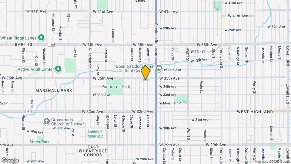 3475 Ames St Map and Location Details