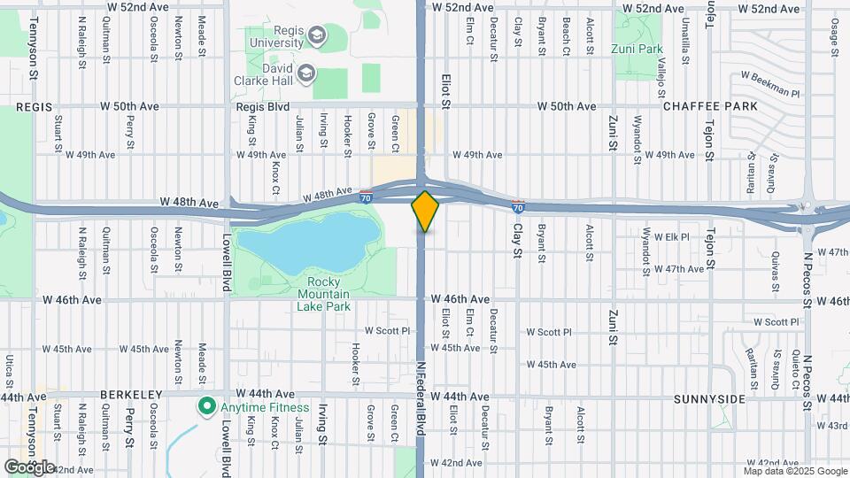 4720 Federal Blvd, Unit B Map and Location Details