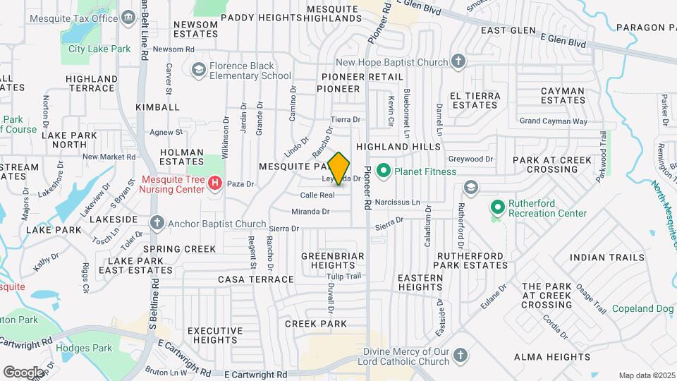 1107 Calle Real Map and Location Details