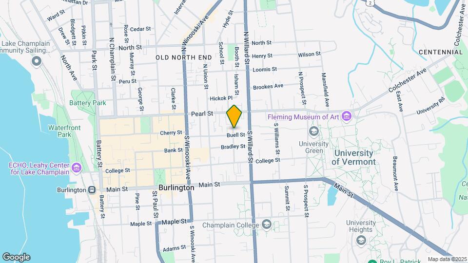 108 Buell St Mapa y Detalles de la Ubicación