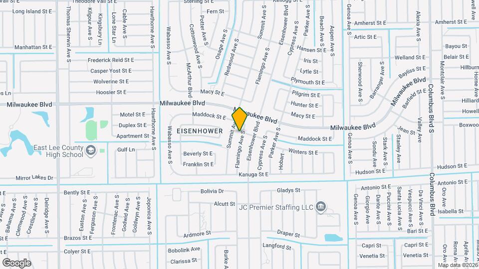 614 Flamingo Ave S Map and Location Details