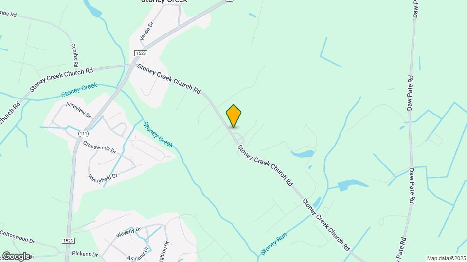 979 Stoney Creek Church Rd Map and Location Details