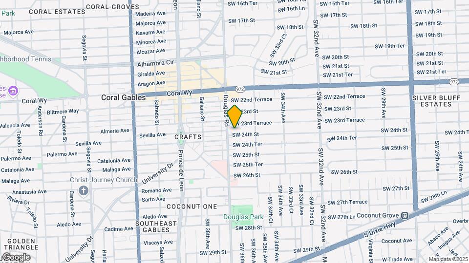 3671 SW 24th St Map and Location Details