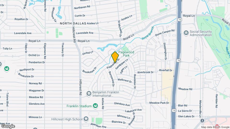 10634 Pagewood Dr Map and Location Details