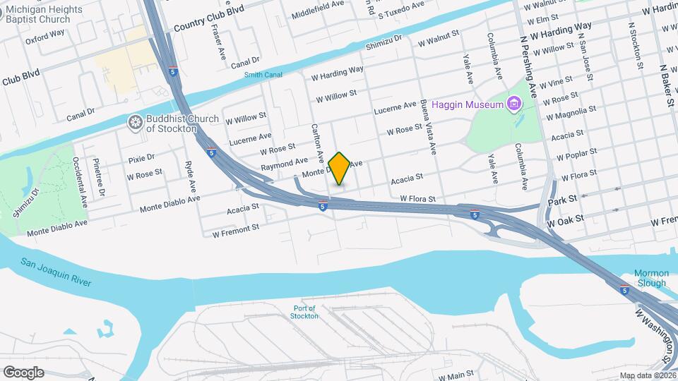 1003 Victoria Ave Map and Location Details