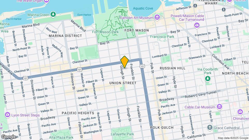 1671 Greenwich St Map and Location Details
