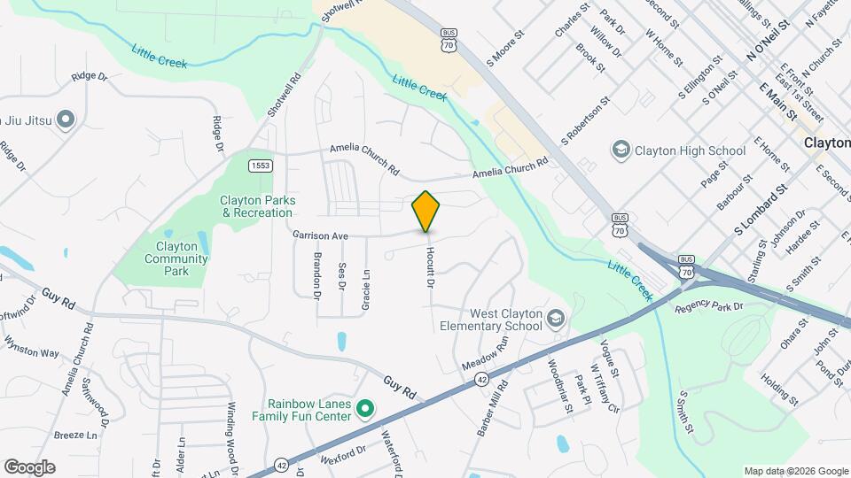 14 W Lumber Ct Map and Location Details