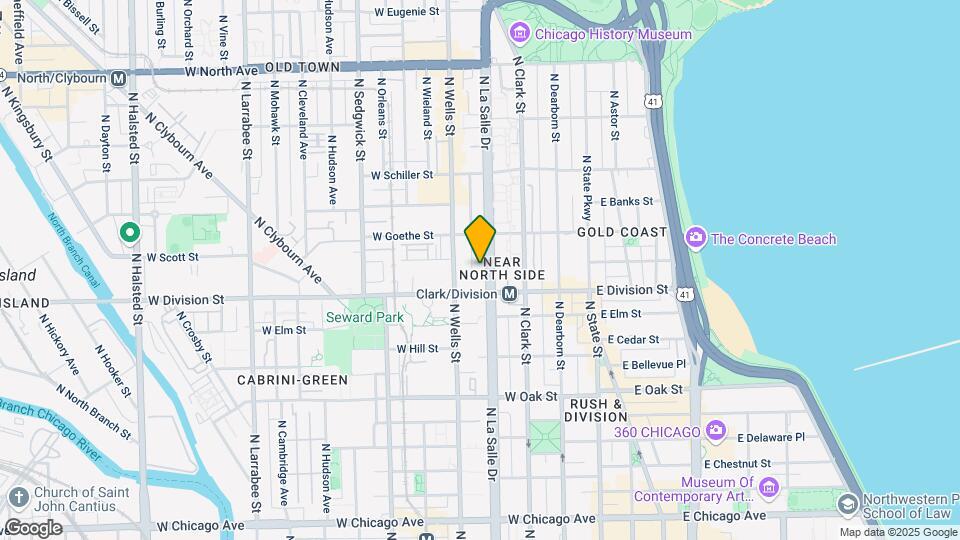 1220 N La Salle Dr, Unit M02B Mapa y Detalles de la Ubicación