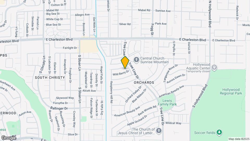 6126 Wild Berry Dr Map and Location Details