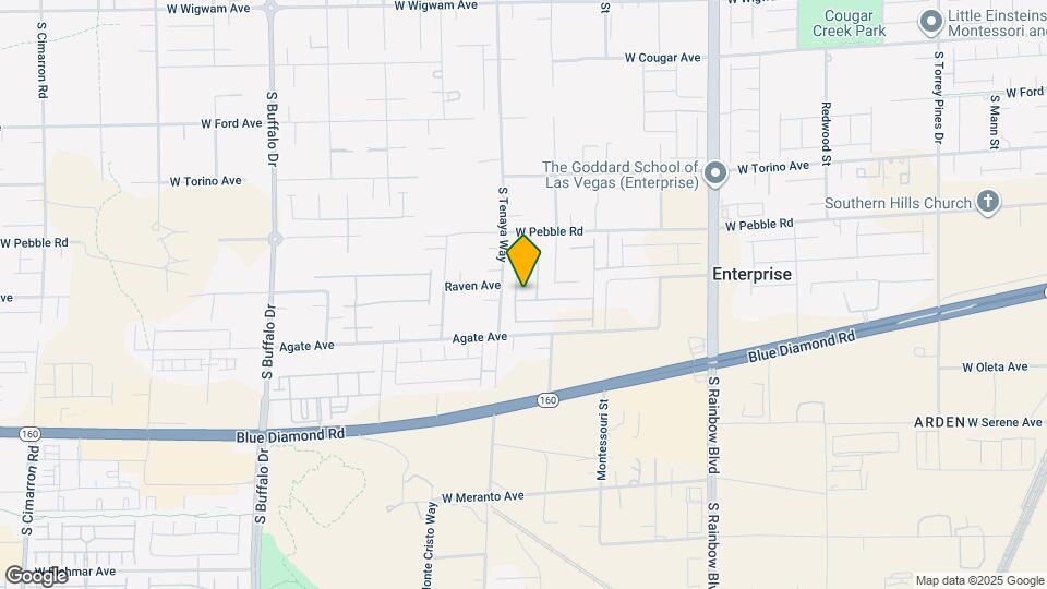7326 Golden Acre Ave Map and Location Details
