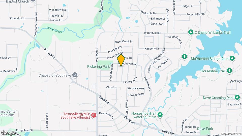 2717 Cliffwood Dr Map and Location Details