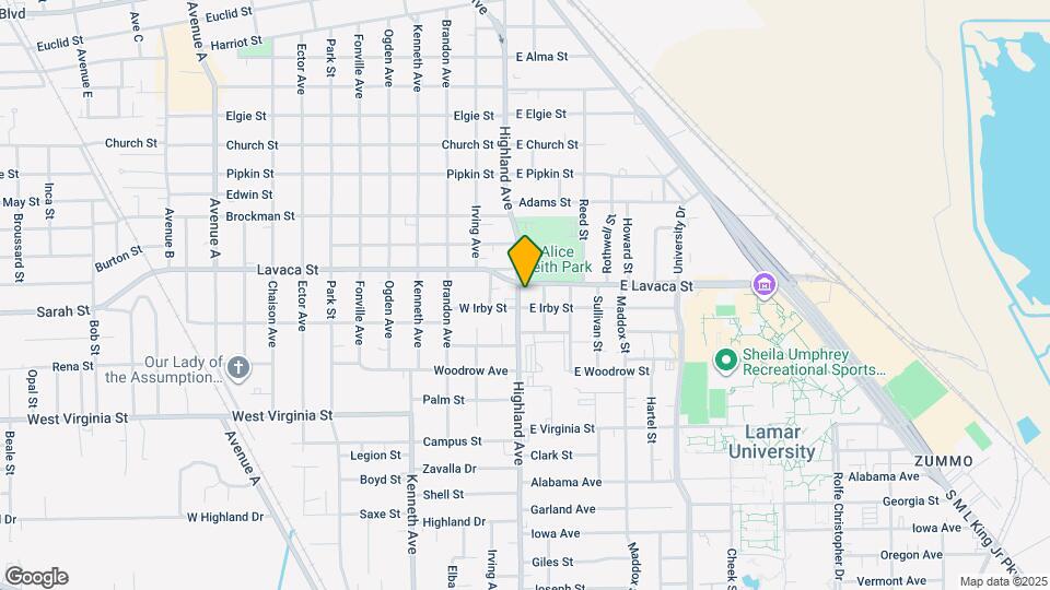 4185 Highland Ave Map and Location Details