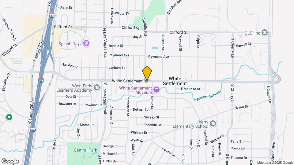 8339 White Settlement Rd Mapa y Detalles de la Ubicación
