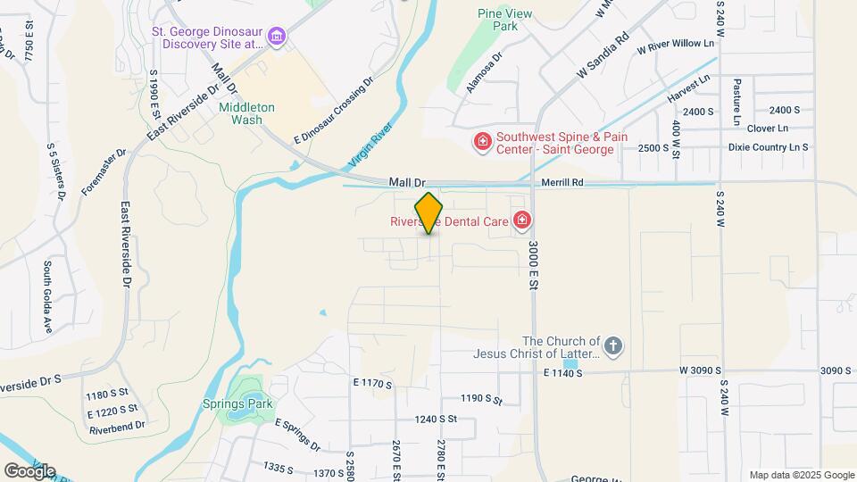 831 S Black Alder Dr Map and Location Details
