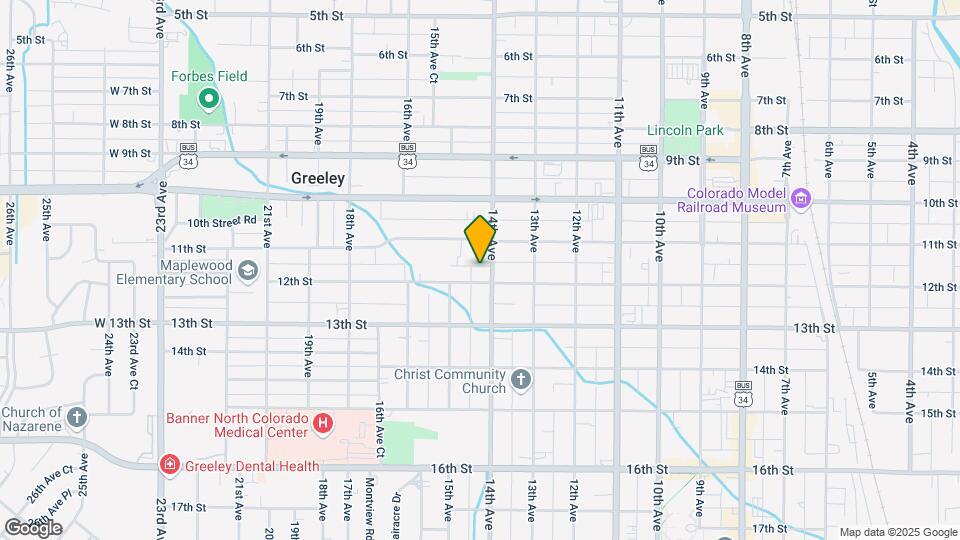 1123 14th Ave Map and Location Details