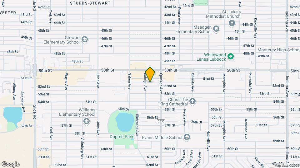 4414 52nd St Map and Location Details