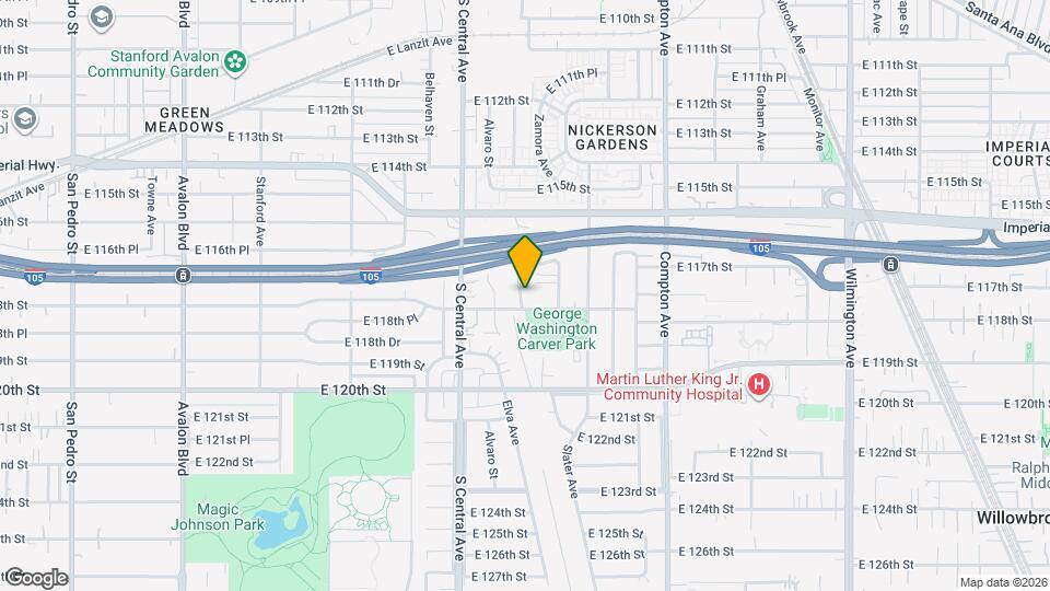 11752 Slater St Map and Location Details