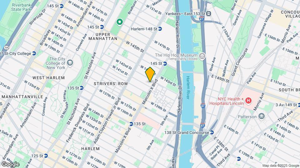 629-631 Lenox Ave Map and Location Details