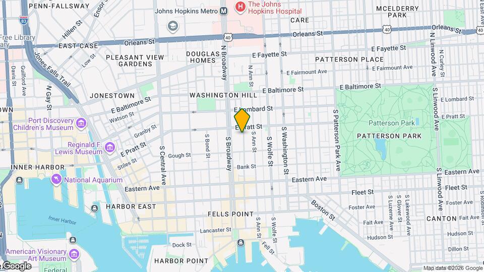 214 S Regester St Map and Location Details