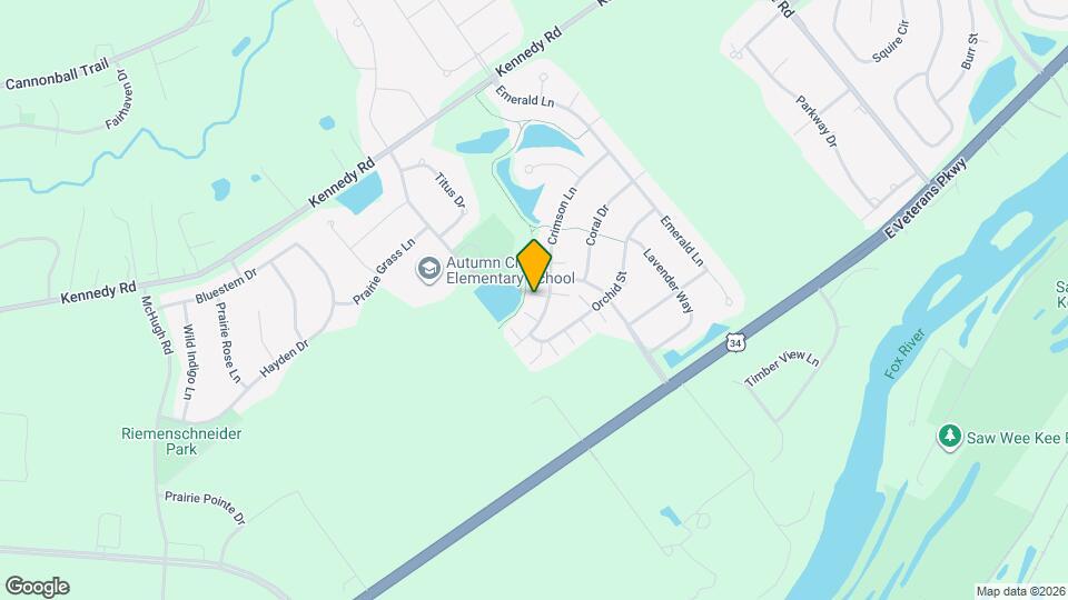 1437 Crimson Ln Map and Location Details