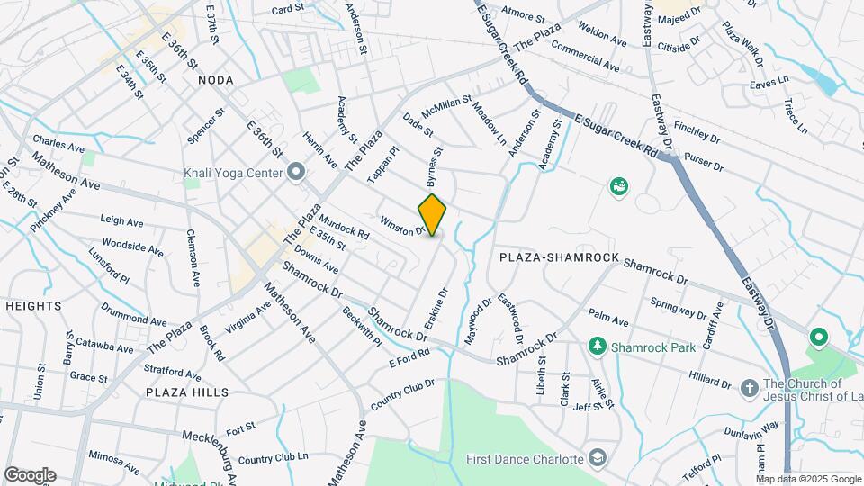 1702 Herrin Ave Map and Location Details