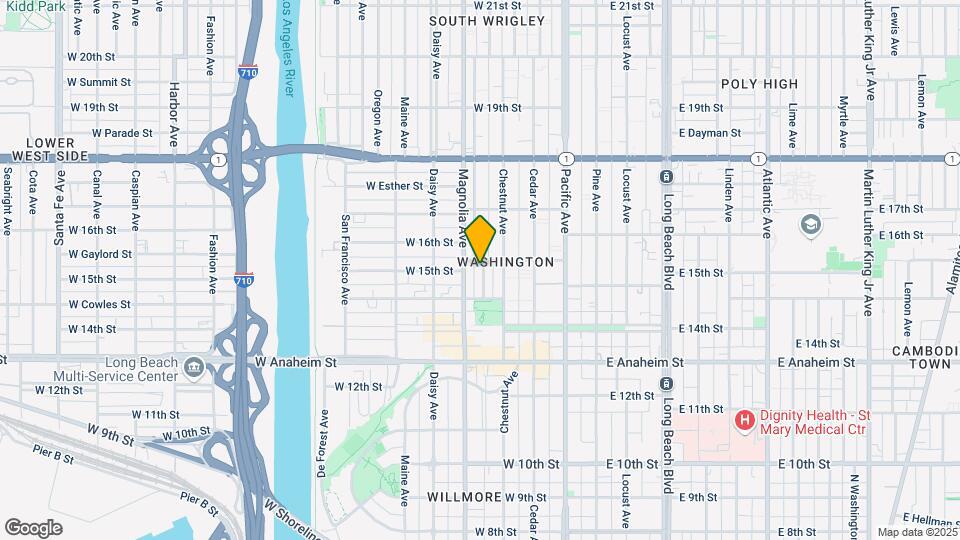 1487 Henderson Ave Mapa y Detalles de la Ubicación