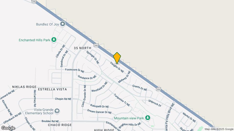 6219 Vaughn Dr NE Map and Location Details