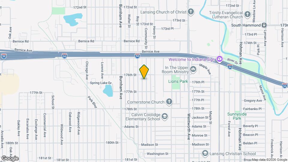 17622 Community St Map and Location Details