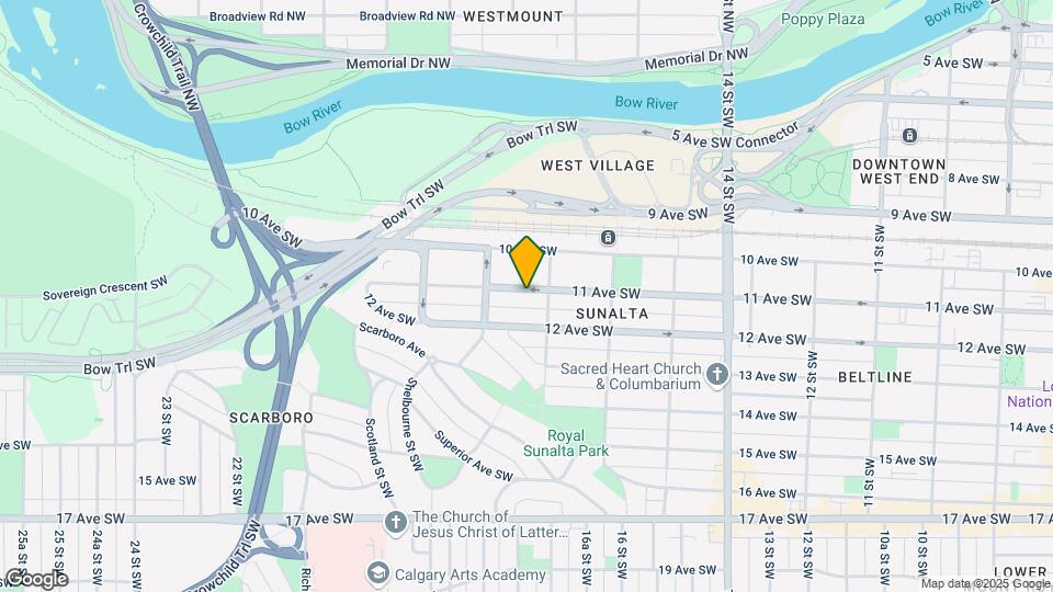 1815 11th Ave SW Map and Location Details