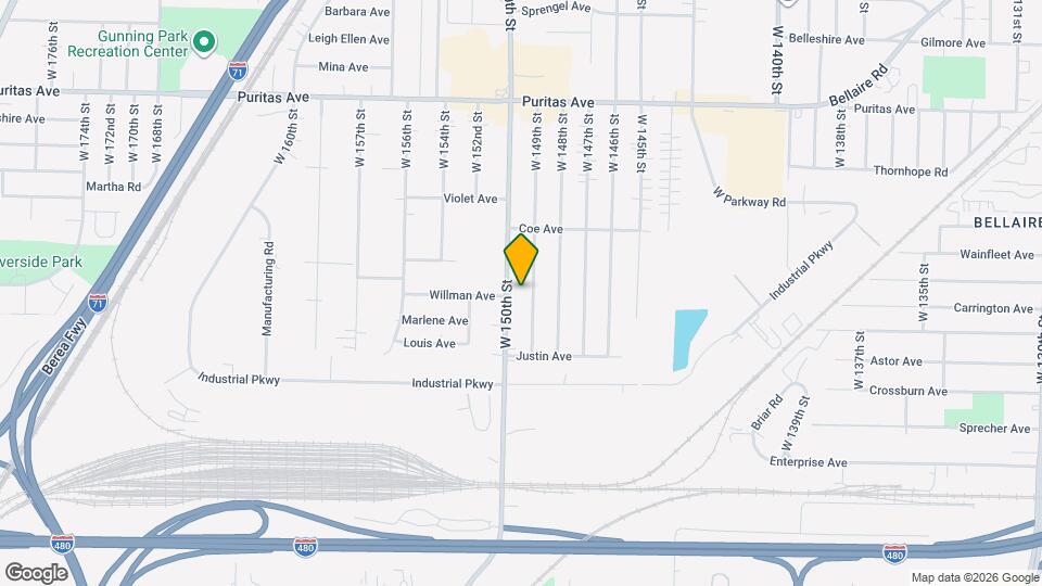 4648 W 149th St Map and Location Details