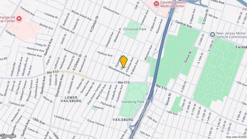 54 Cedar Ave Map and Location Details