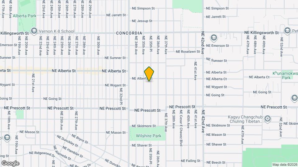 4819 NE 35th Pl Map and Location Details
