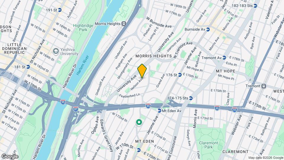 1690 Nelson Ave Mapa y Detalles de la Ubicación