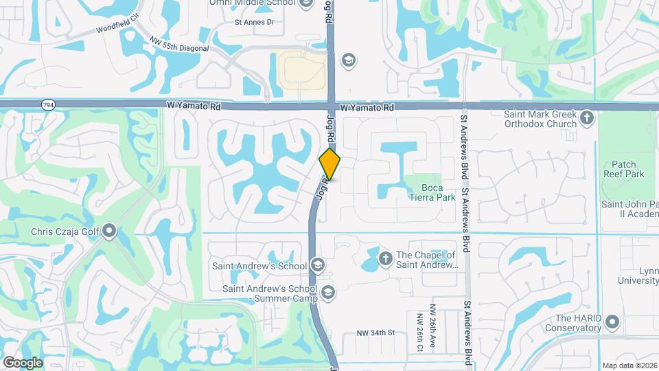 4484 NW 29th Way Map and Location Details