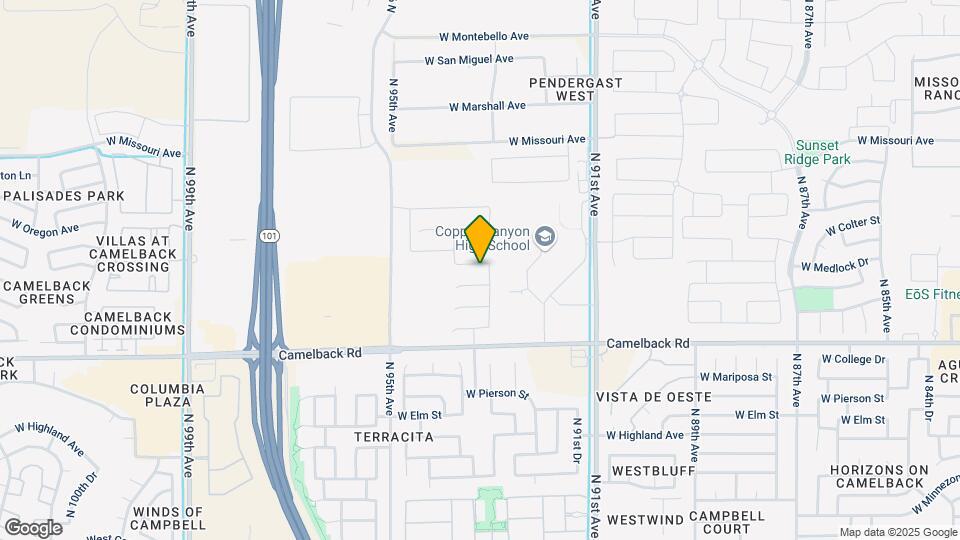 9309 W Orange Dr Map and Location Details