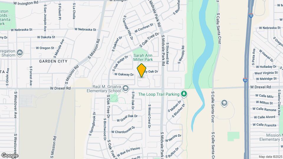 1700 W Wood Bridge Ct Map and Location Details