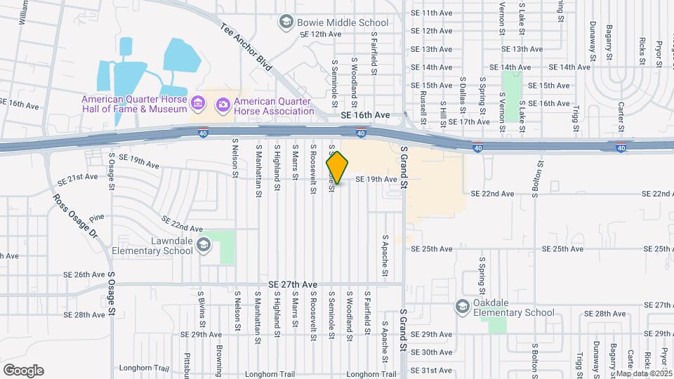 1907 S Seminole St Map and Location Details