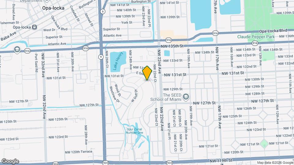 2284 NW 130th St Map and Location Details