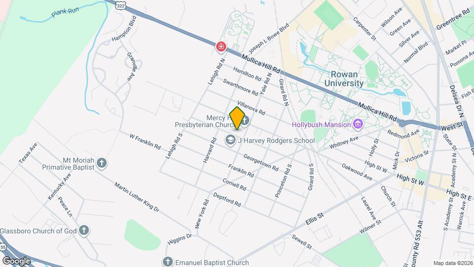 307 Dickinson Rd Map and Location Details