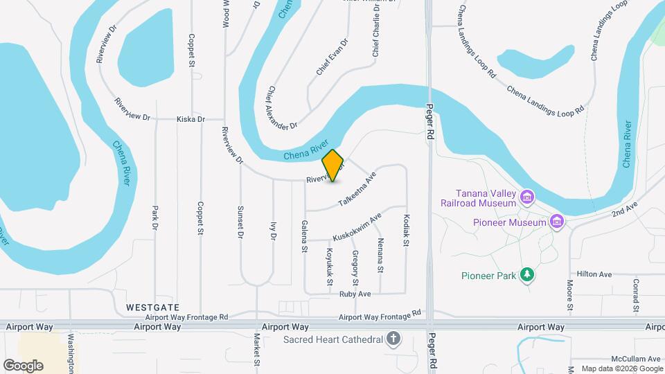 2801 Riverview Dr Map and Location Details