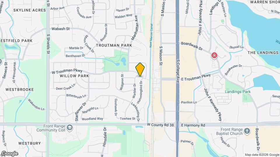 4213 Hummingbird Dr Map and Location Details