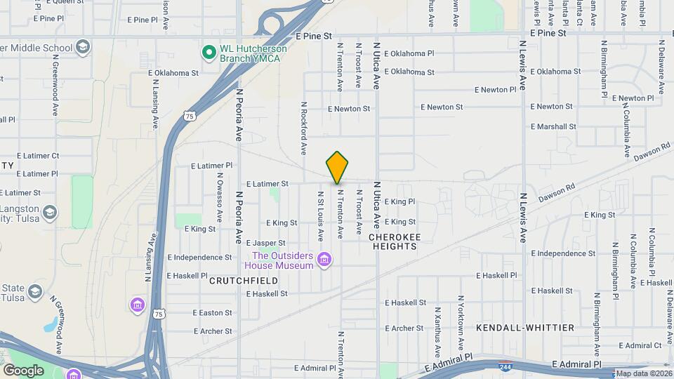 1048 N Trenton Ave Map and Location Details