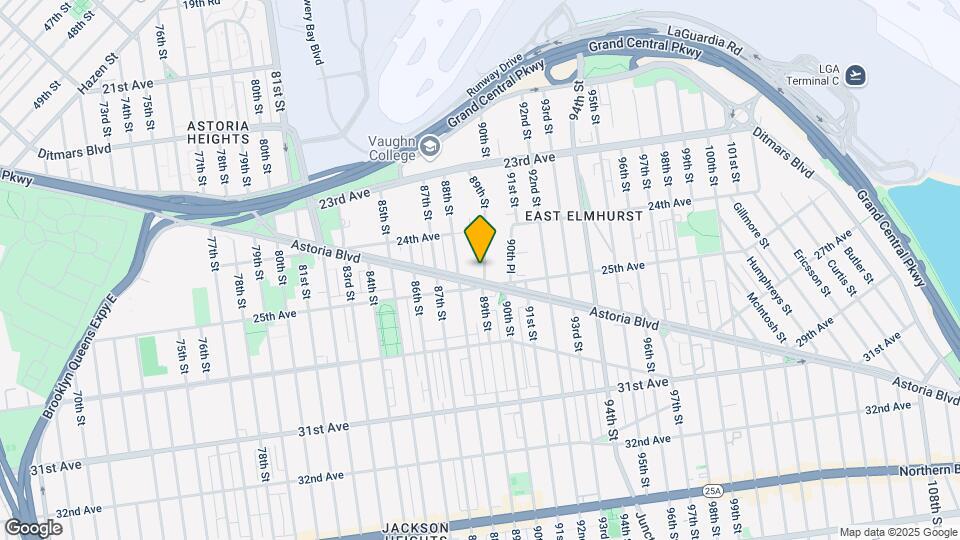 8825 Astoria Blvd Map and Location Details