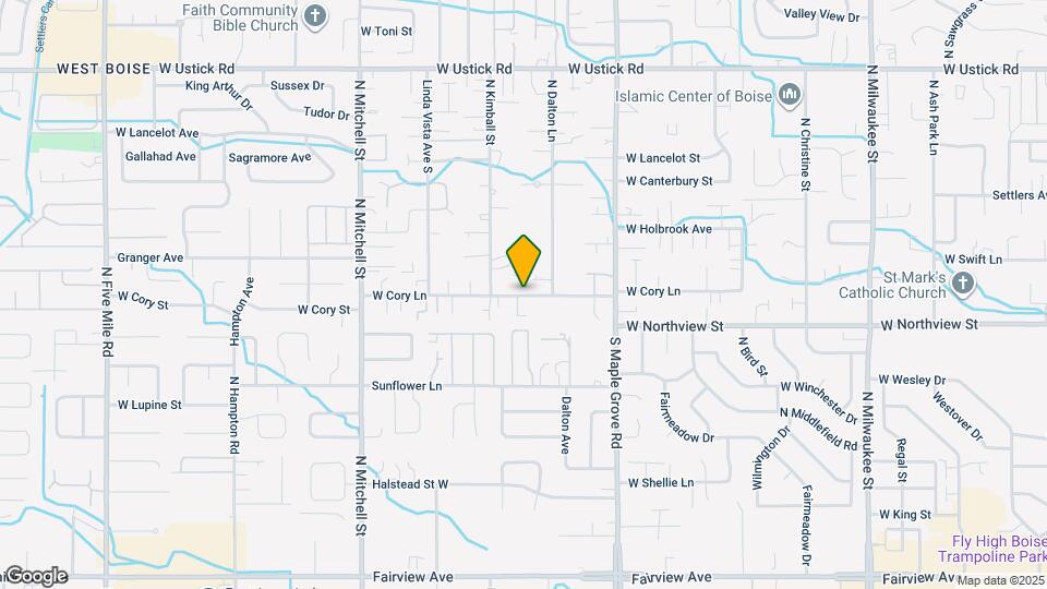 9316 W Cory Ln Map and Location Details