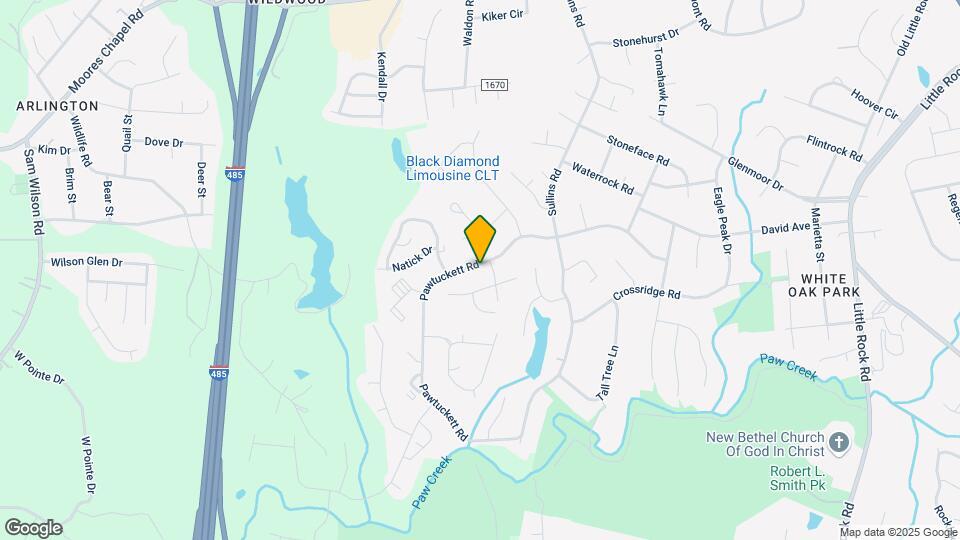 7409 Pawtuckett Rd Map and Location Details