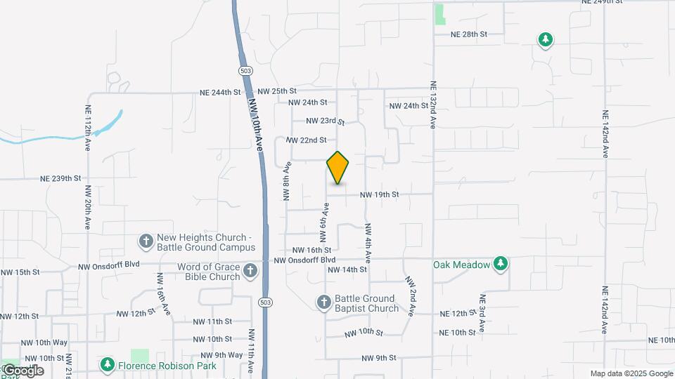 512 NW 19th St Map and Location Details