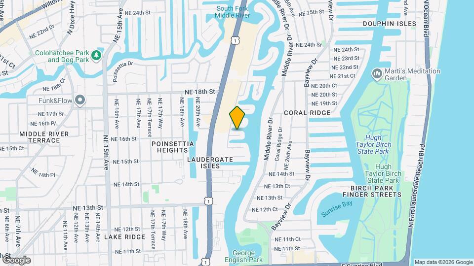 2213 NE 16th St Map and Location Details