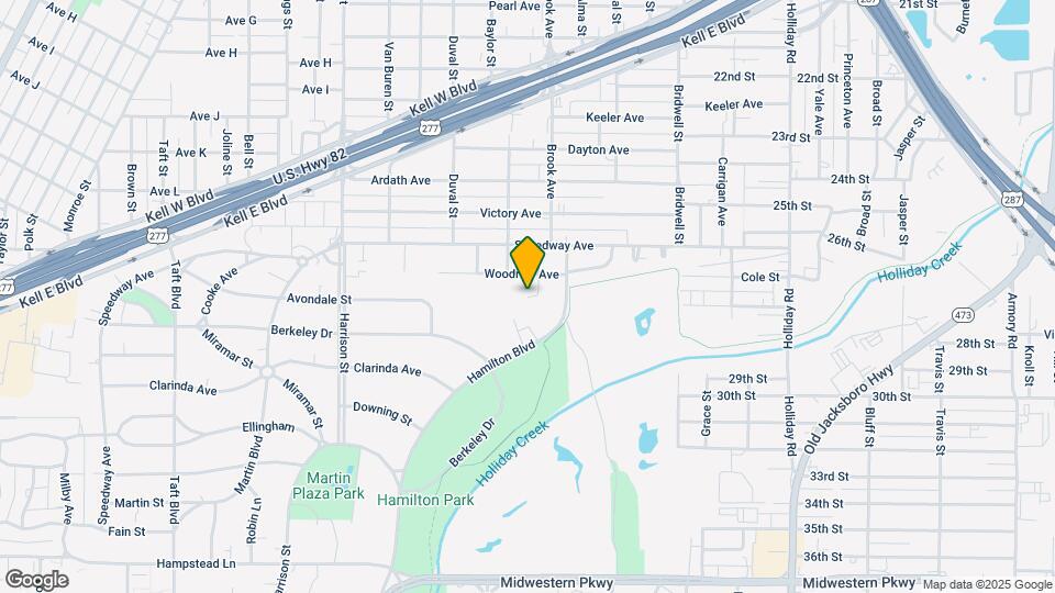 2708 Cherokee Street Map and Location Details