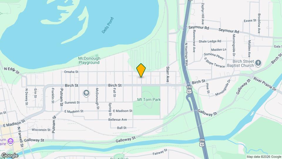 616 Davis Ave Map and Location Details