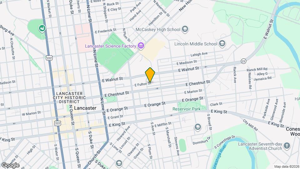 510 E Fulton St Map and Location Details